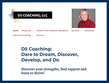 Tablet Screenshot of d5coaching.com